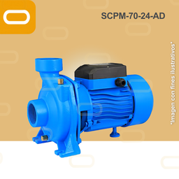 [23-198-HV-SCPM-70-24-280-2200] Bomba de caudal NO sumergible SOLAR SCPM-70-24-AD