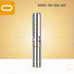 [19-206-6SSC-70-120-380-11000-AD] Bomba sumergible SOLAR 6SSC-70-120-AD