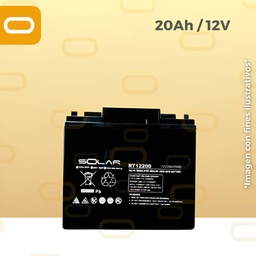 [Batería-20Ah] Batería de Gel 20Ah / 12V