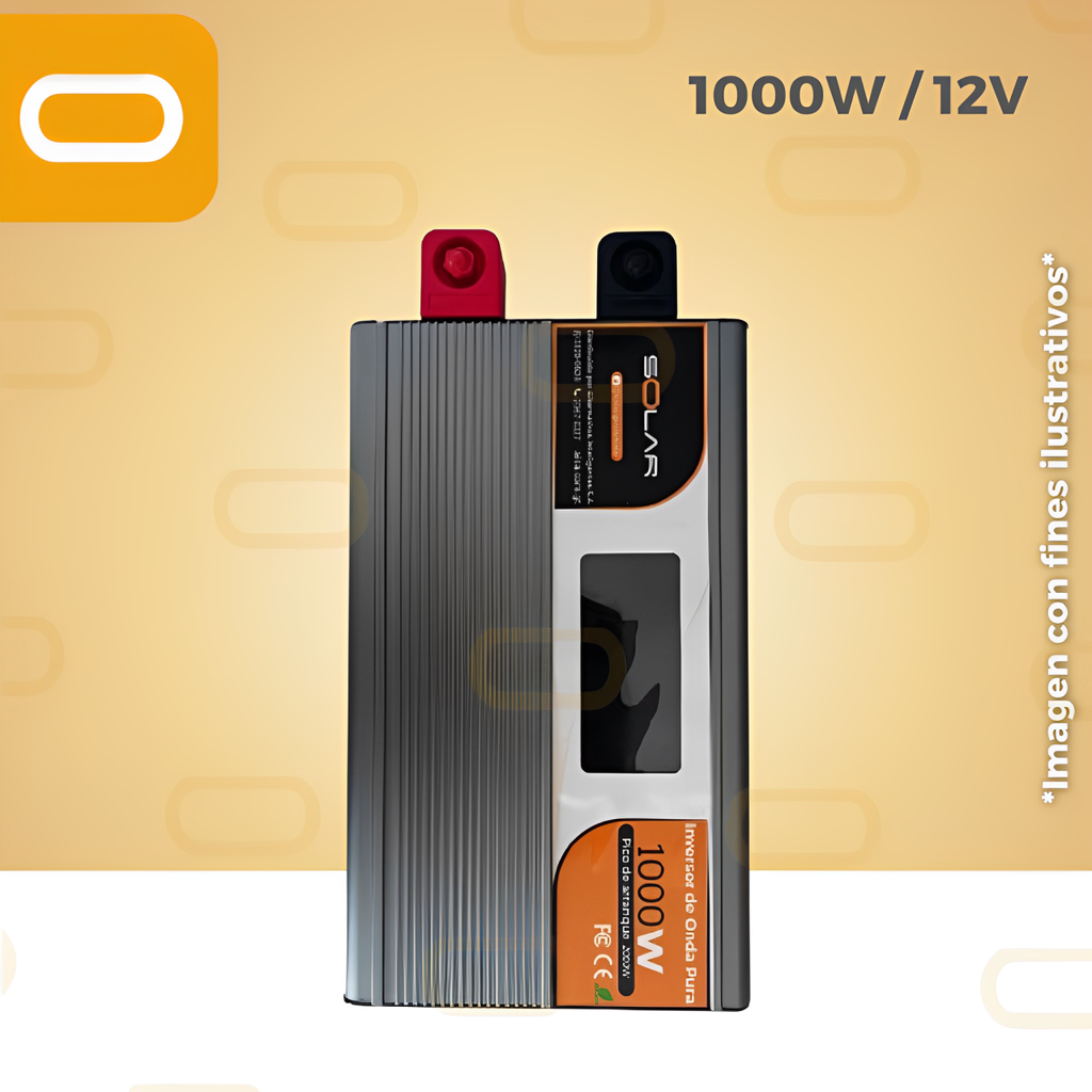 Inversor Off Grid Pro 1000W 12V