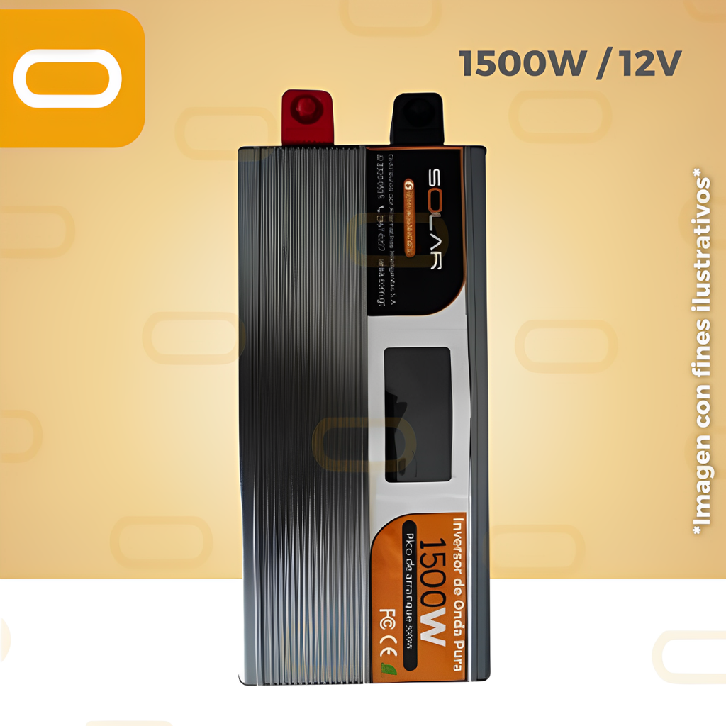 Inversor Off Grid Pro 1500W 12V