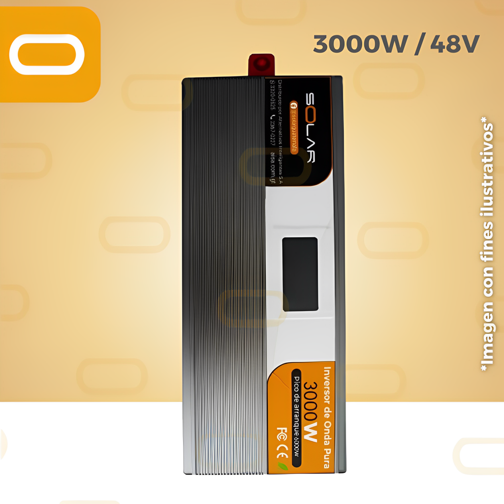 Inversor Off Grid Pro 3000W 48V