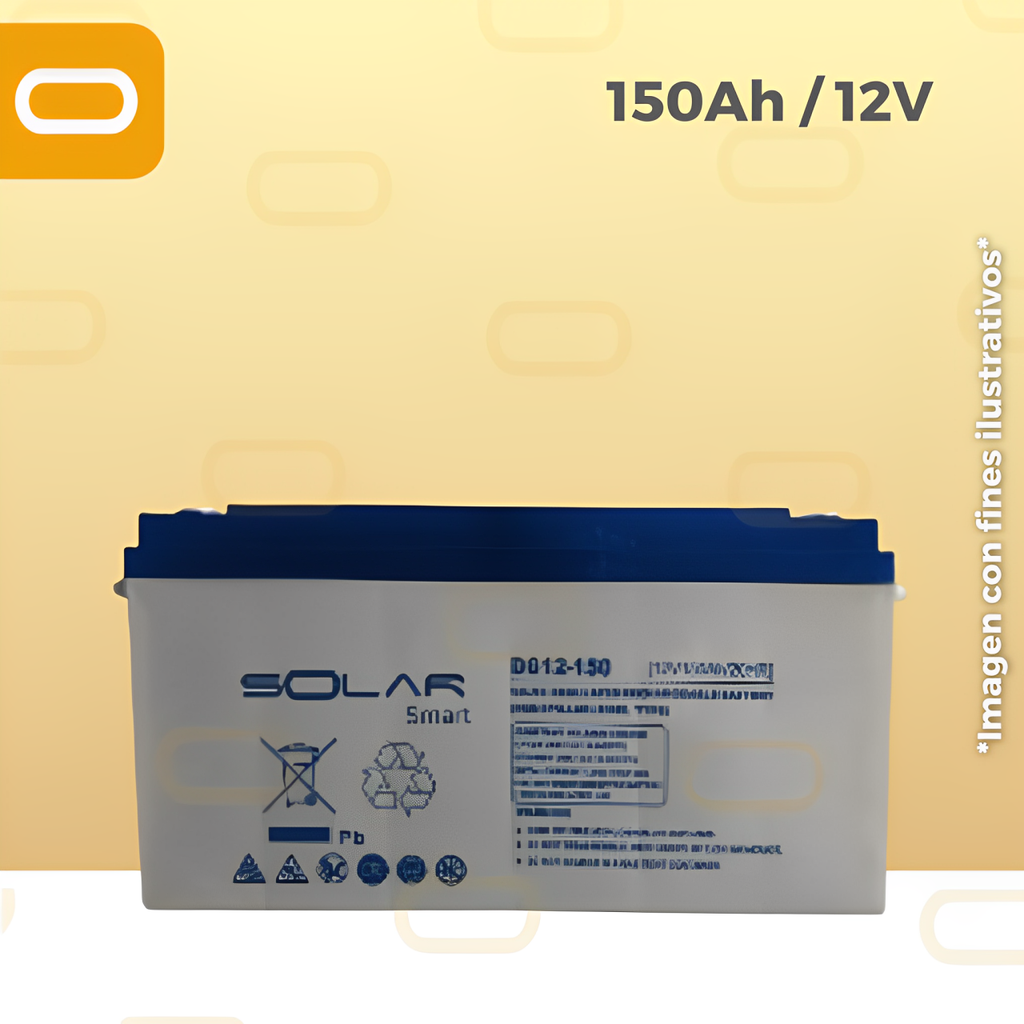 Batería de Gel de 150Ah / 12V