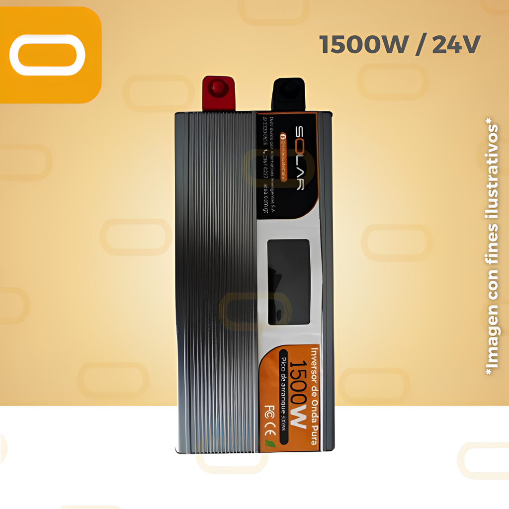 Inversor Off Grid Pro 1500W 24V