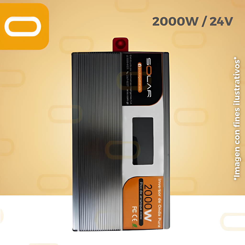 Inversor Off Grid Pro 2000W 24V