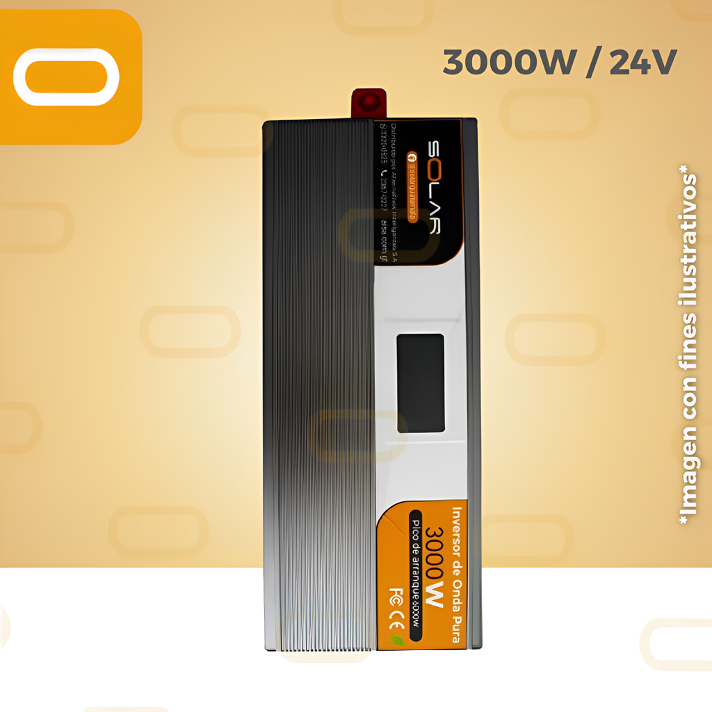 Inversor Off Grid Pro 3000W 24V