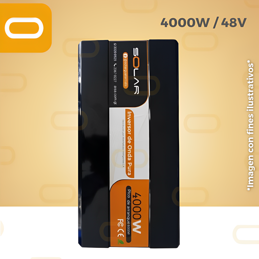 Inversor Off Grid Pro 4000W 48V