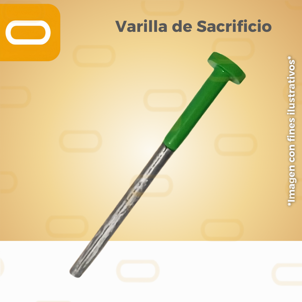 Varilla de sacrificio