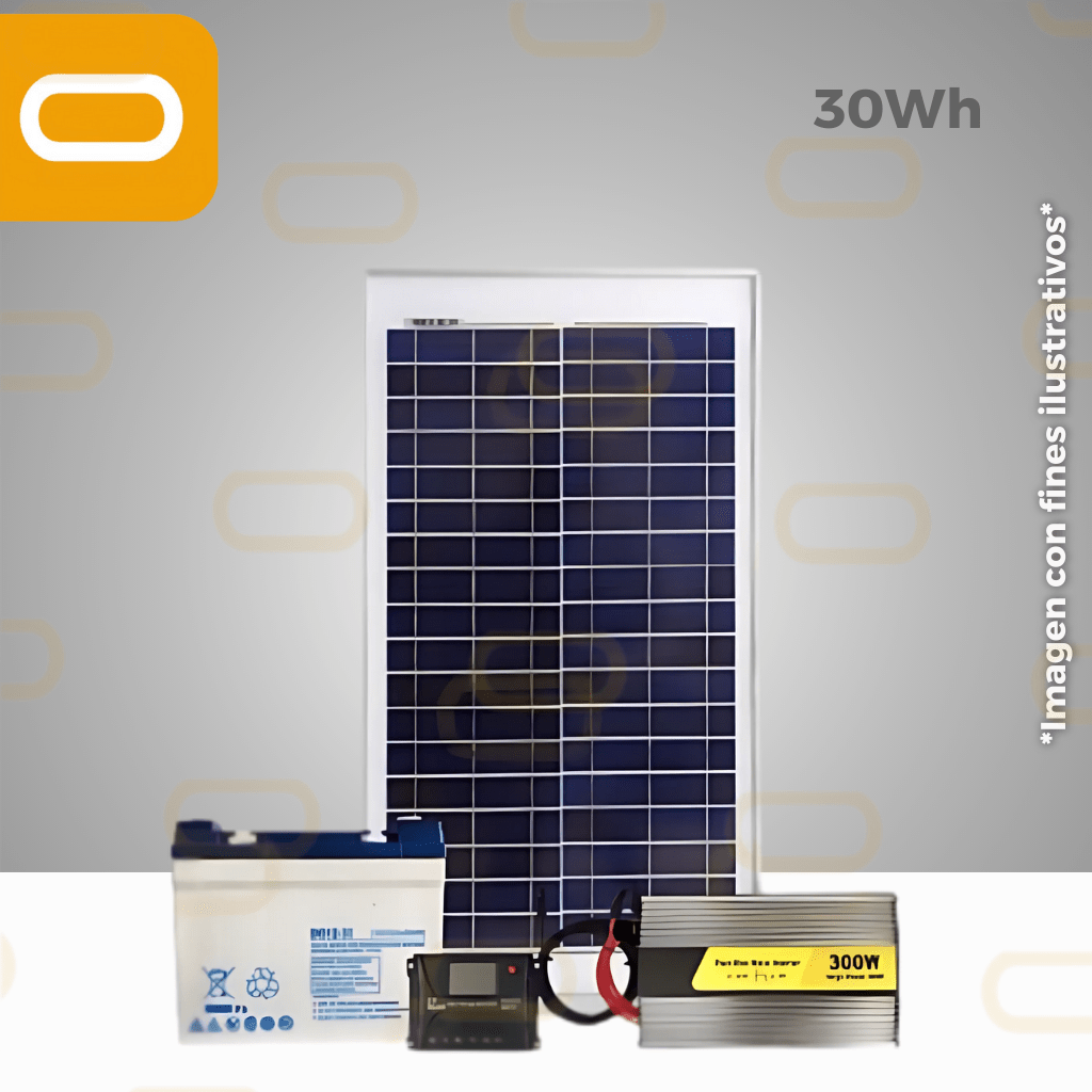 Mini Kit Solar 30Wh