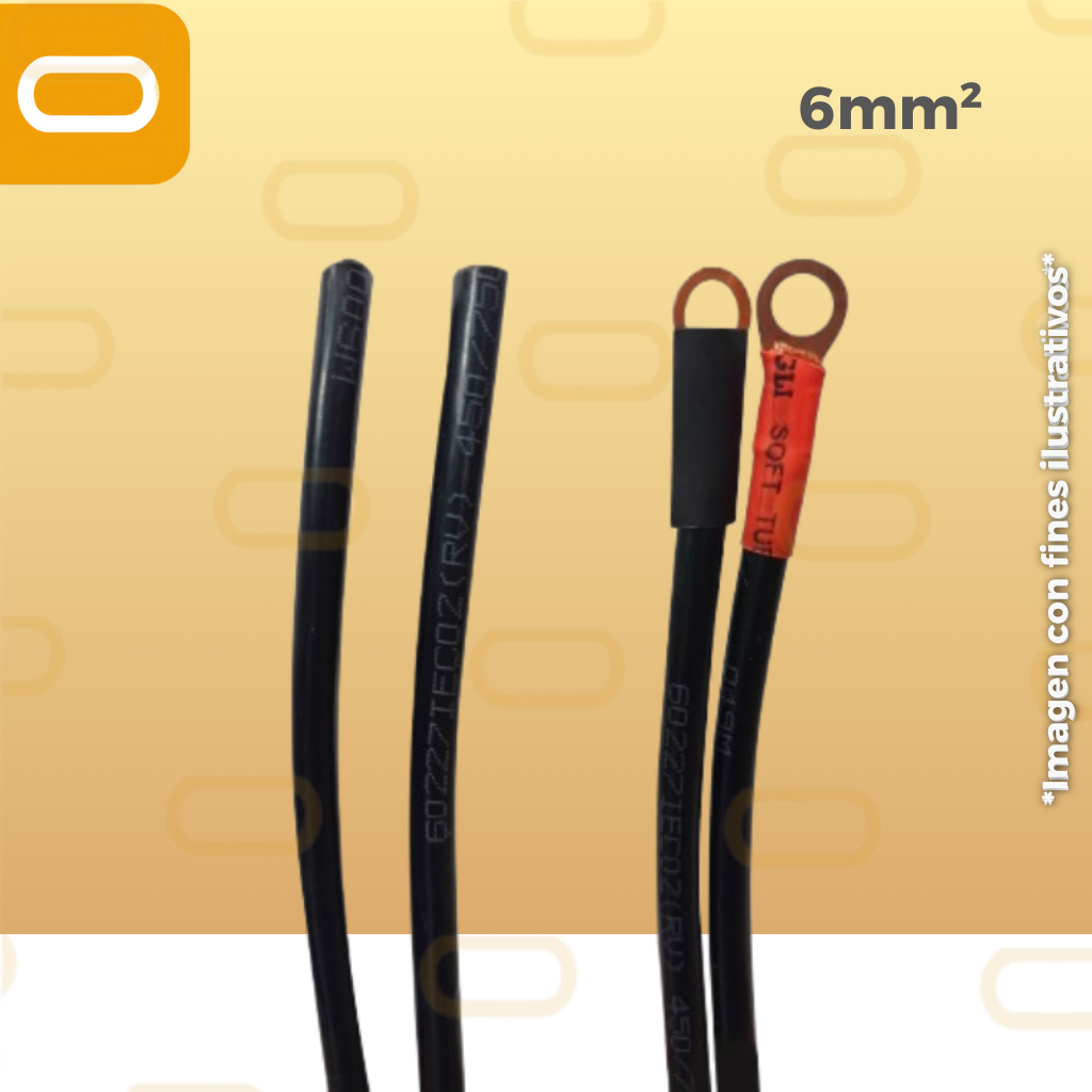 Kit de Cable 6mm² de controlador a batería