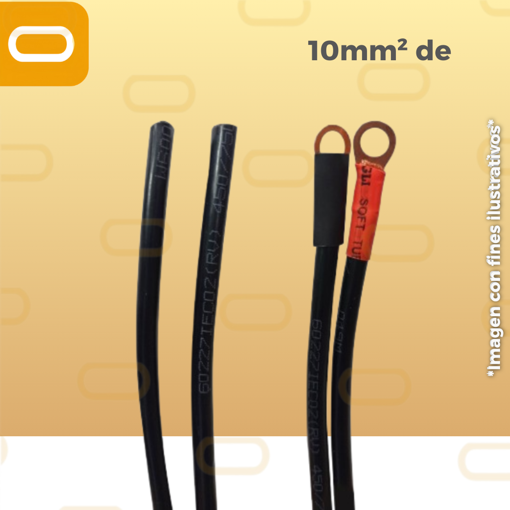 Kit de Cable 10mm² de controlador a batería